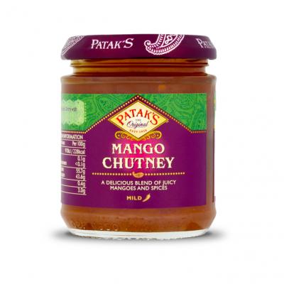 Sos Indian Mango Chutney Patak`s 340g