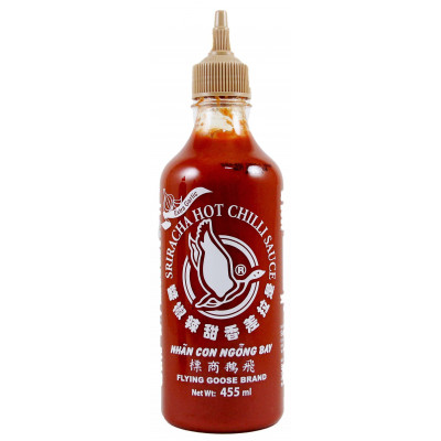 Sos Sriracha Chilli Extra Usturoi Flying Goose 455 ml