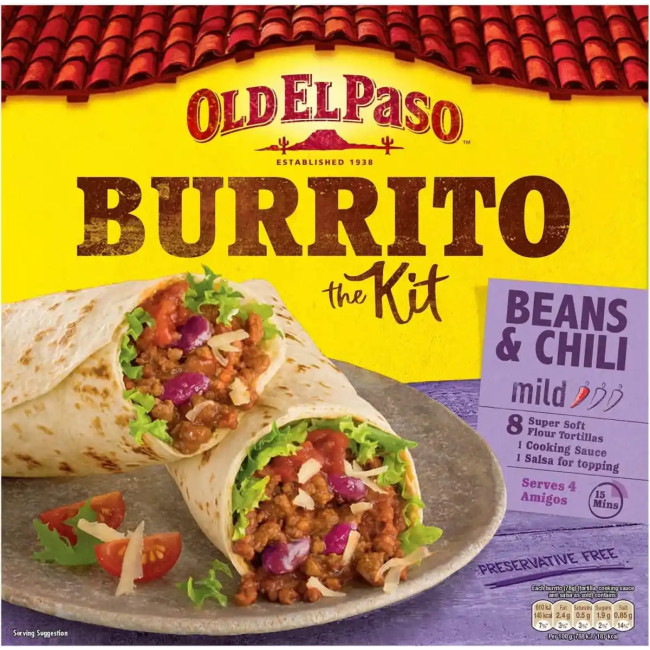 Kit Burrito Old El Paso 620g