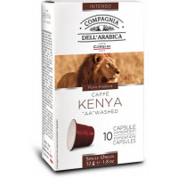 Cafea Kenya Aa Washed Capsule Compagnia Dell`Arabica 10x5.2g