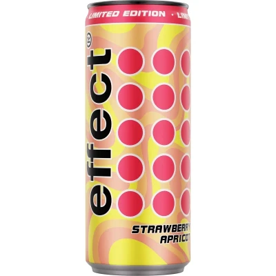Bautura Energizanta effect® Capsuni & Caise 0.25l
