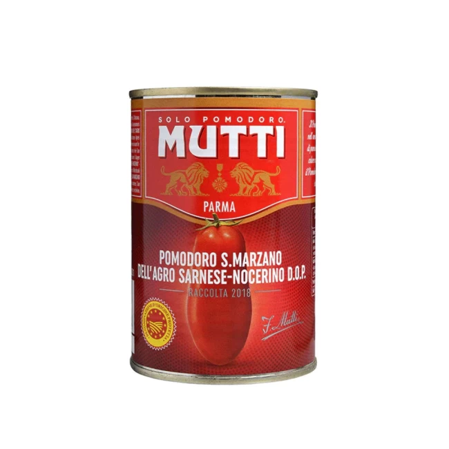 Rosii Decojite San Marzano Mutti DOP 400g