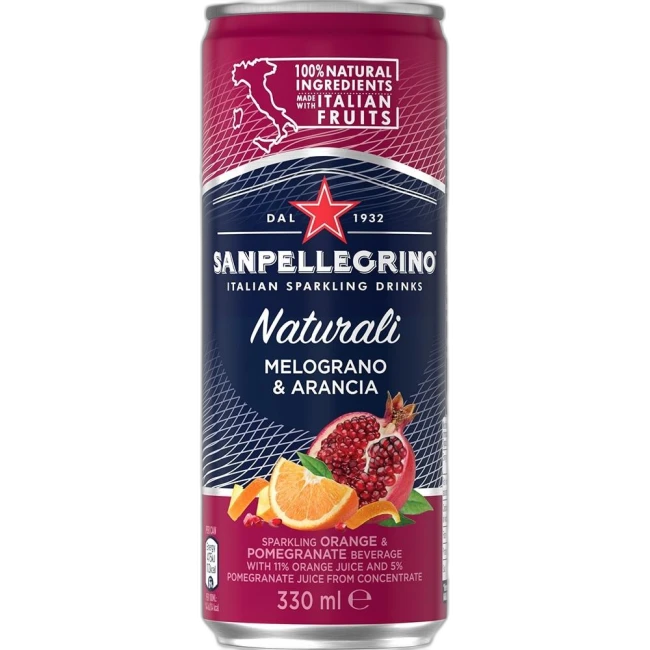 Suc Pomegranate & Orange San Pellegrino 0.33L