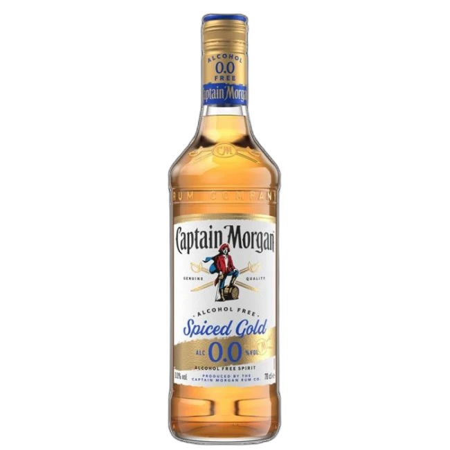 Rom Spiced Captain Morgan 0% Alcool 0.7l