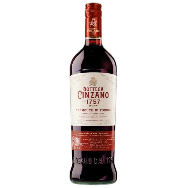 Vermut Cinzano Rosso Bottega 1757 16% alc. 1l
