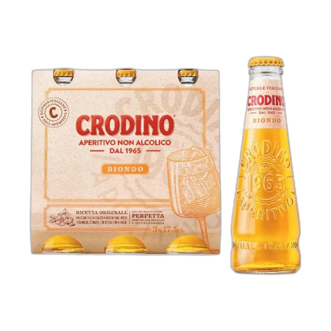 Aperitiv Crodino 0% Alcool 3X0.175L