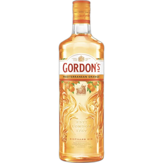 Gin cu Portocale Mediteraneene Gordon's 37.5% alc. 0.7l