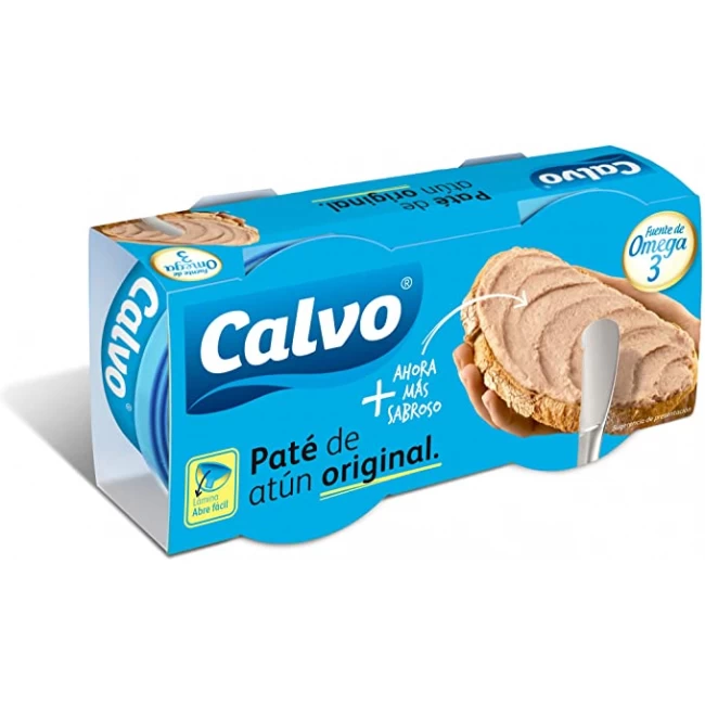 Pate de ton, Calvo, 2x75g