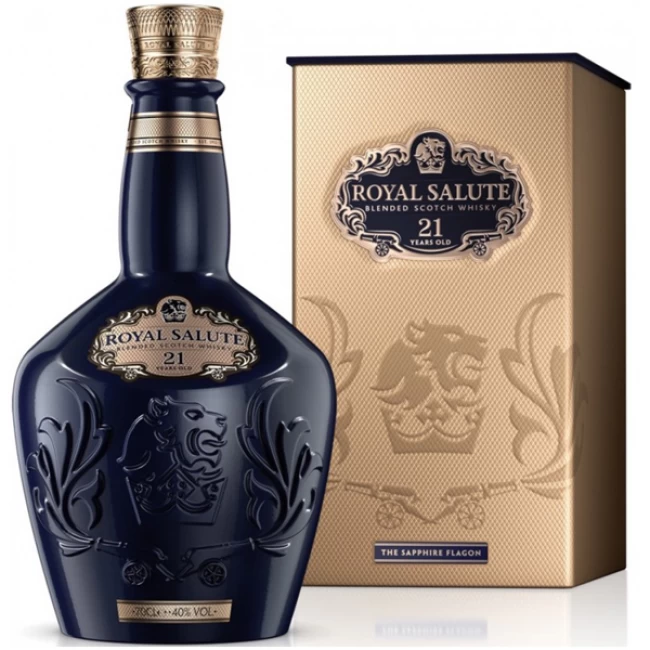 Whisky Chivas Royal Salute 21Y Deluxe Scotch 40% alc. 0.7l