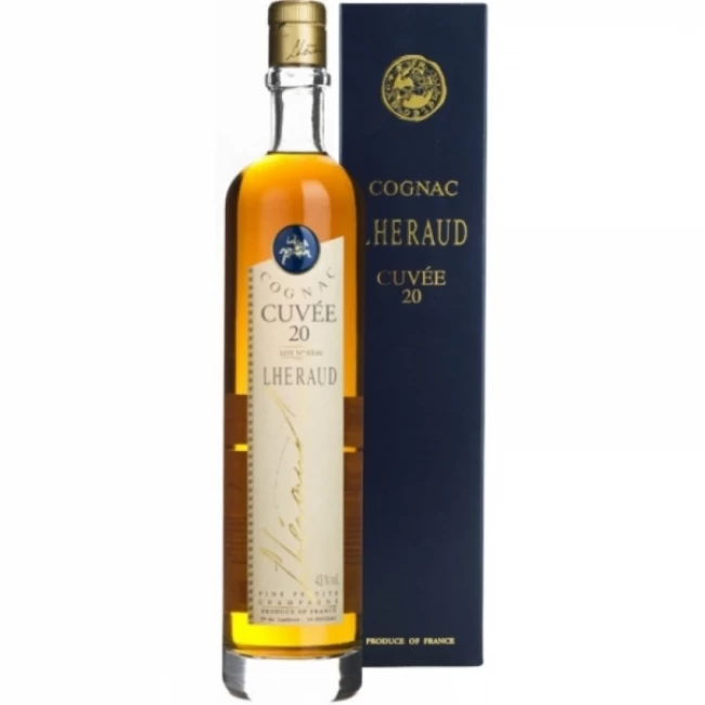 Cognac Cuvee 20 Lheraud 43% alc. 0.7l