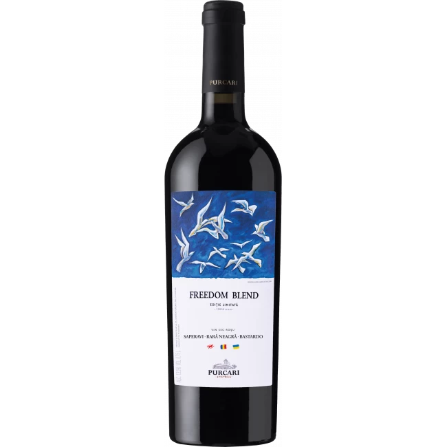 Vin Rosu Freedom Belnd Purcari 0.75l