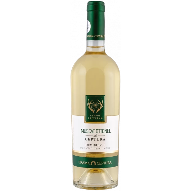 Vin Alb Muscat Ottonel Cervus Cepturum 0.75l