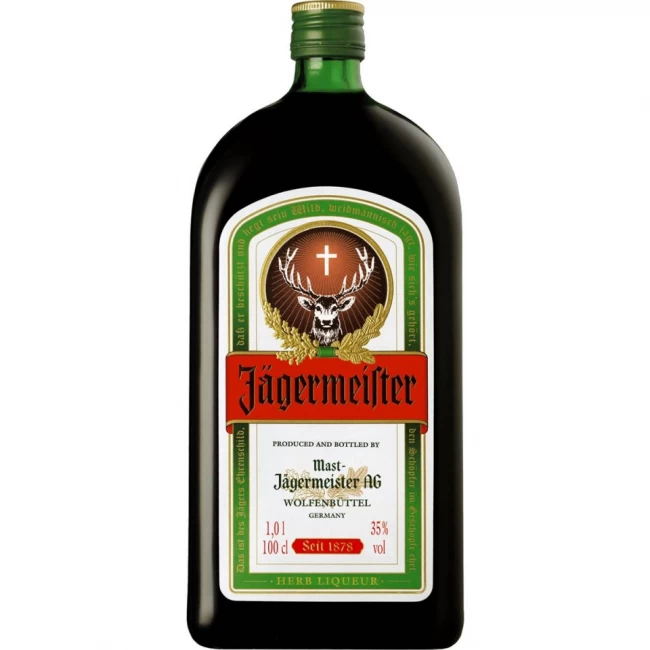 Lichior Jagermeister 35% alc. 1l