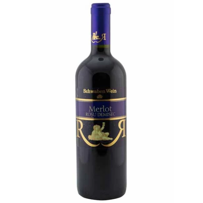 Vin Rosu Merlot Schwaben Recas 0.75l