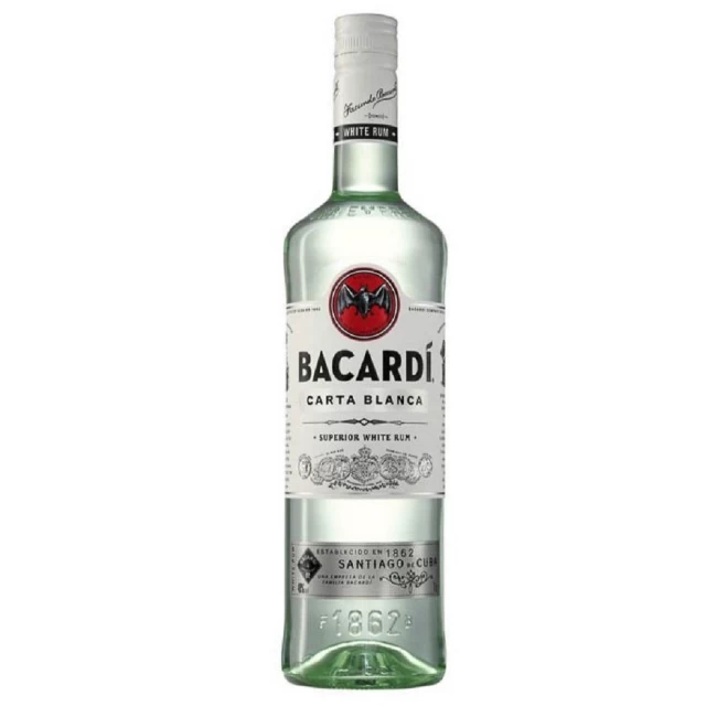 Rom Bacardi White 37.5% alc. 0.7l