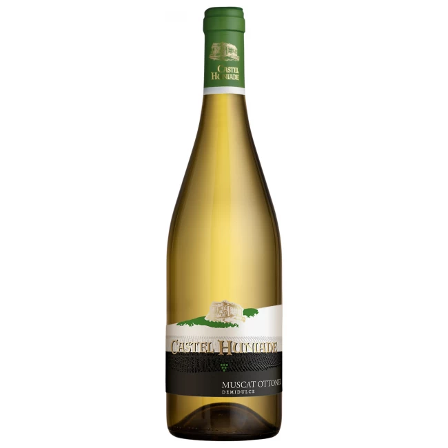 Vin Alb Muscat Ottonel Castel Huniade 0.75l