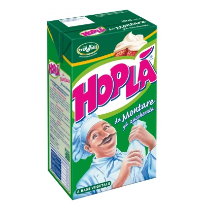 Produs Indulcit Pe Baza De Grasimi Vegetale Nehidrogenate Hopla 1l 