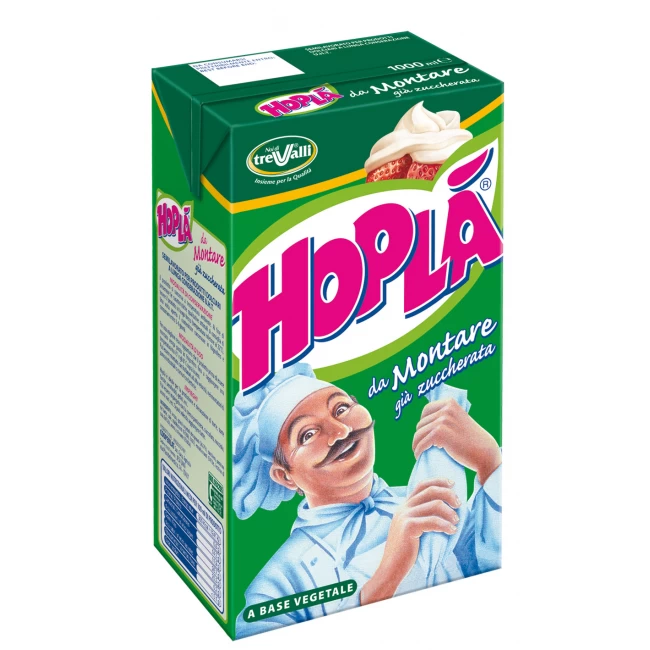 Produs Indulcit Pe Baza De Grasimi Vegetale Nehidrogenate Hopla 1l 