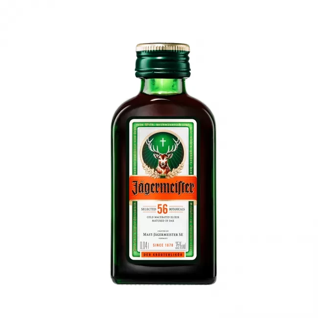 Lichior Jagermeister 35% Alc. 0.04l