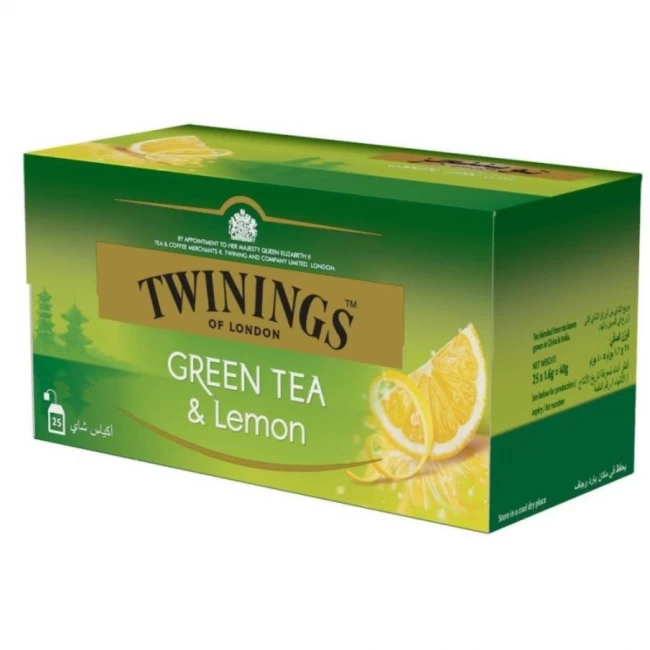 Ceai Verde Cu Aroma Lamaie Twinings 25*1.6g 