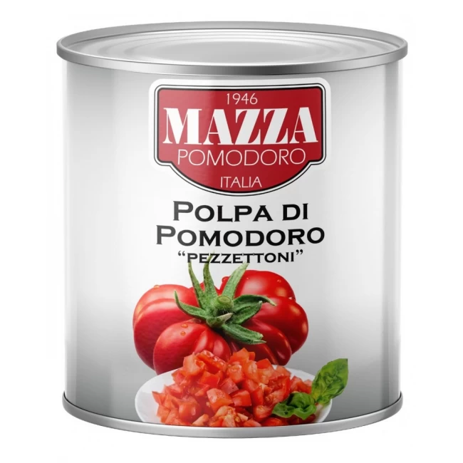 Rosii Cuburi Mazza 2.5kg
