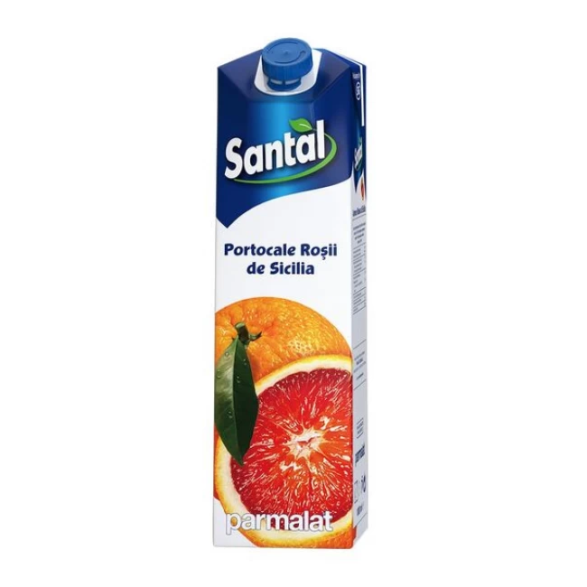 Suc De Portocale Rosii 25% Santal 1l