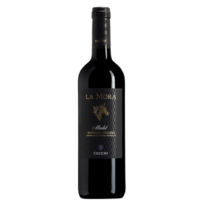 Vin Rosu Merlot Maremma Toscana La Mora Cecchi DOC 0.75l