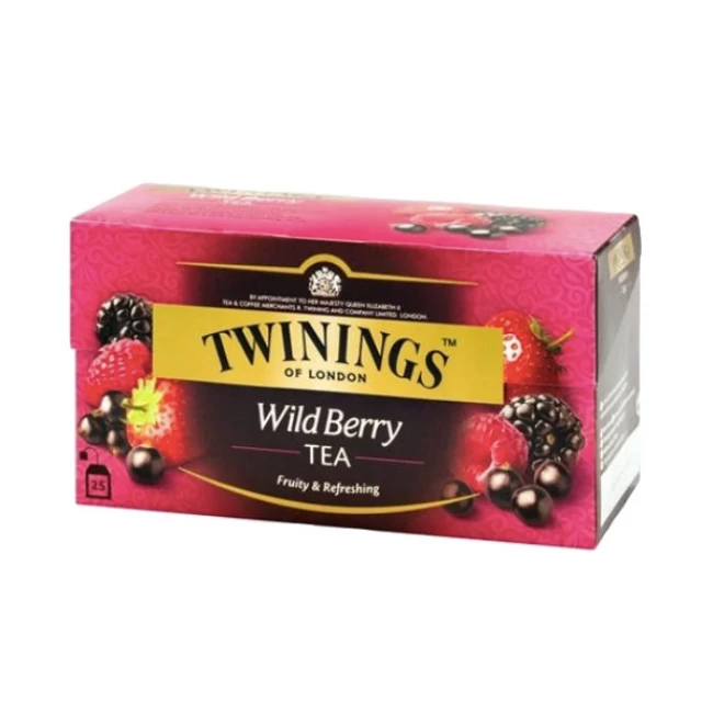 Ceai Negru Cu Aroma De Fructe De Padure Twinings 25X2g