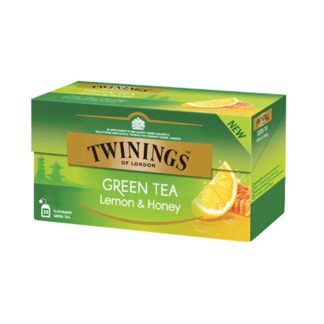 Ceai Verde Cu Aroma De Lamaie Si Miere Twinings 25x1.6g