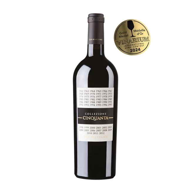 Vin Rosu Collezione Cinquanta Vino Rosso D'Italia San Marzano 0.75l