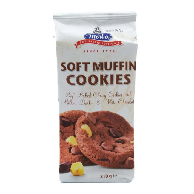 Biscuiti Soft Muffin Merba 210g