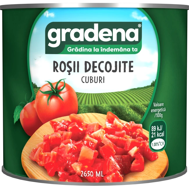 Rosii Decojite Cuburi Gradena 2.5kg