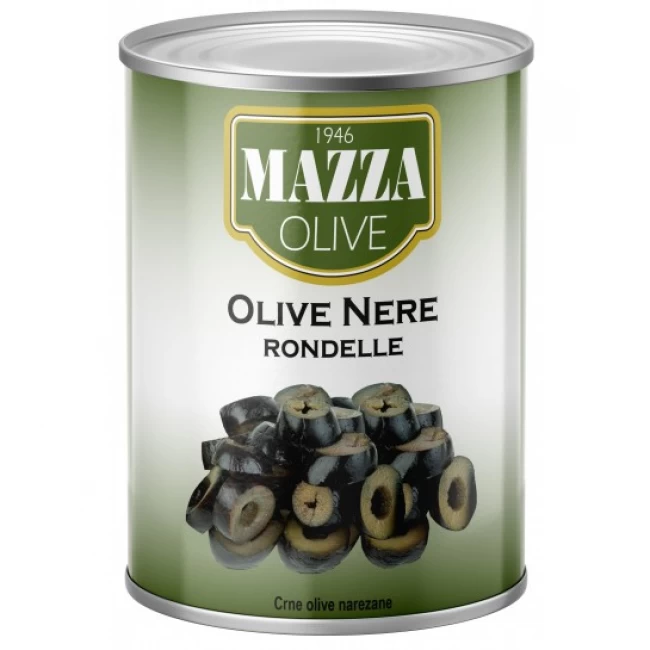 Masline Negre Rondele Mazza 2.6kg