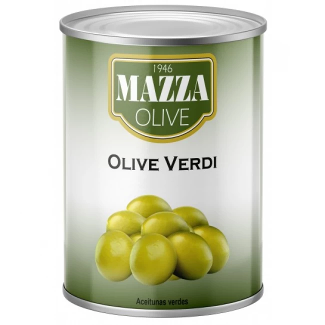 Masline Verzi Intregi Mazza 2.6kg