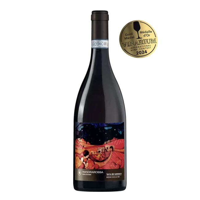 Vin Rosu Terre Del Sommacco Rosso Sicilia Mandrarossa DOC 0.75l