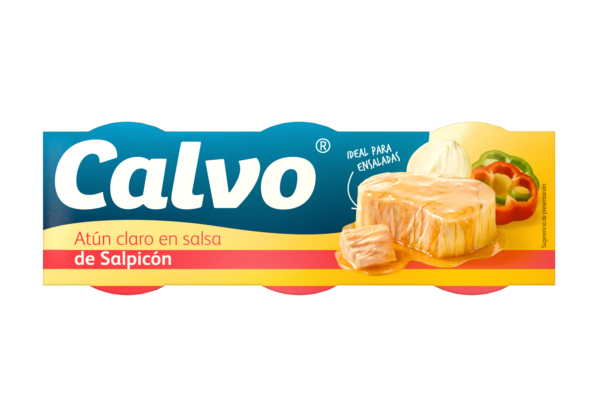 Ton in Sos Salpicon Calvo 3*70g