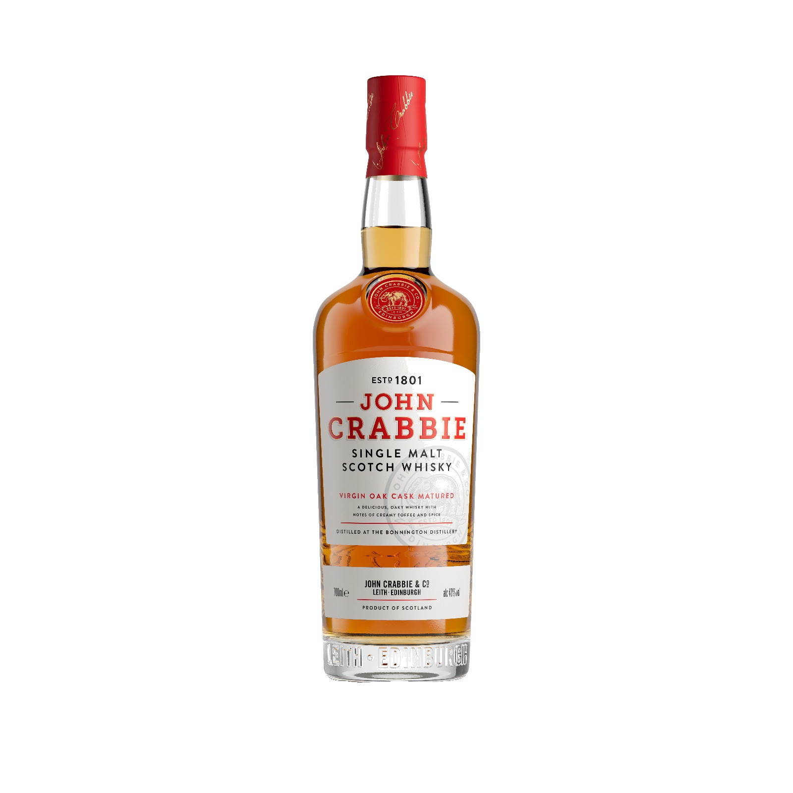 Whisky Single Malt Virgin Oak John Crabbie Alc. 40% 0.7l