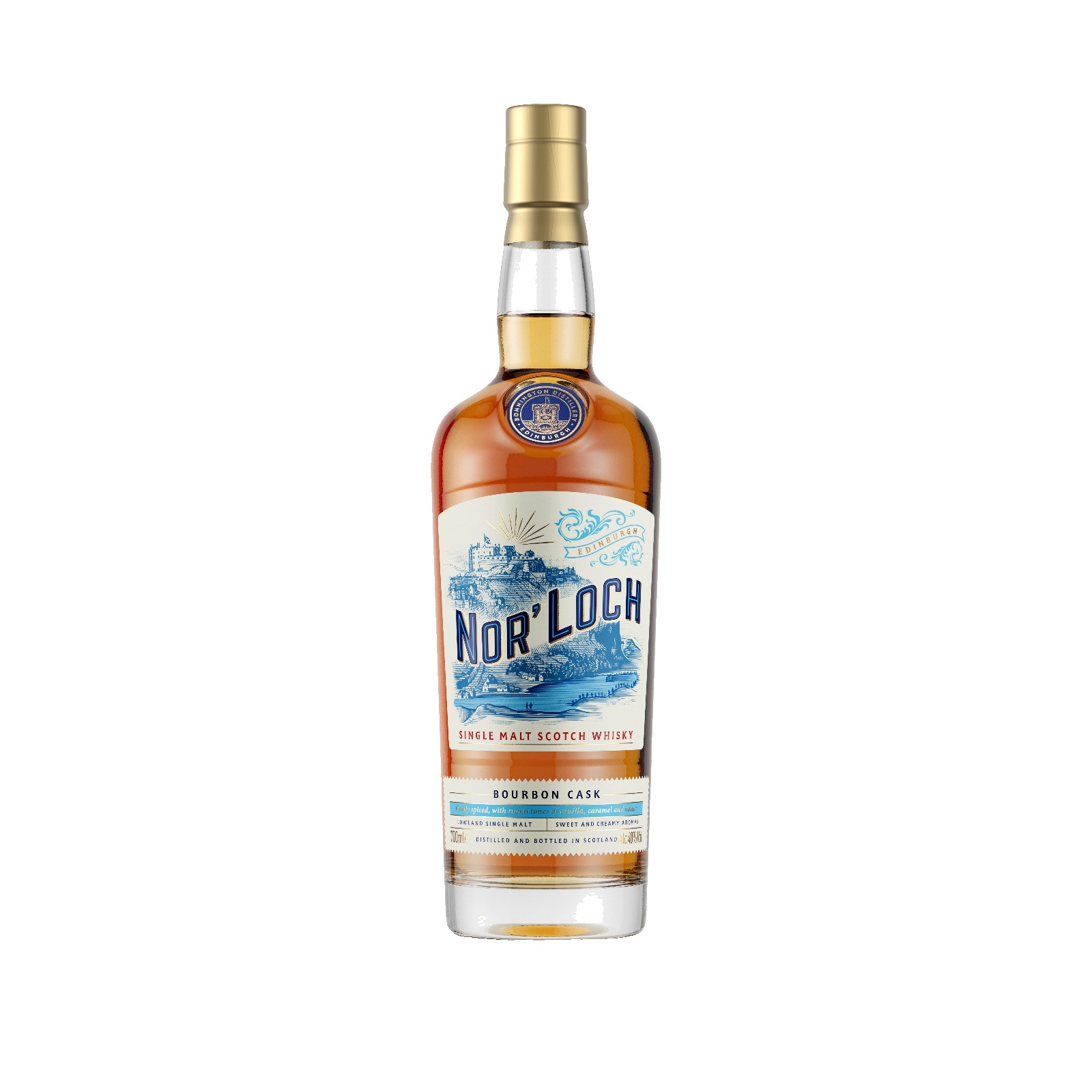 Whisky Single Malt Nor'Loch 40% Alc. 0.7l