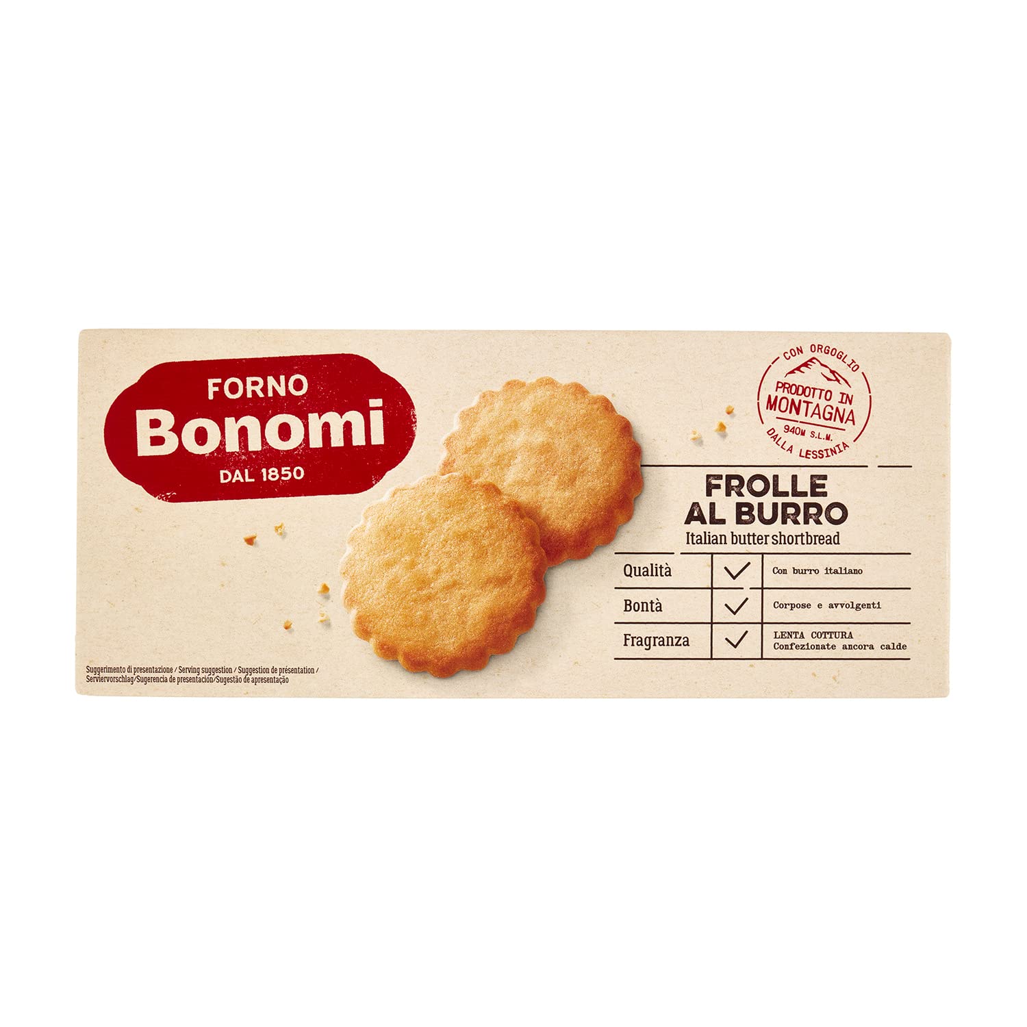 Biscuiti cu Unt Frolle Forno Bonomi 150g