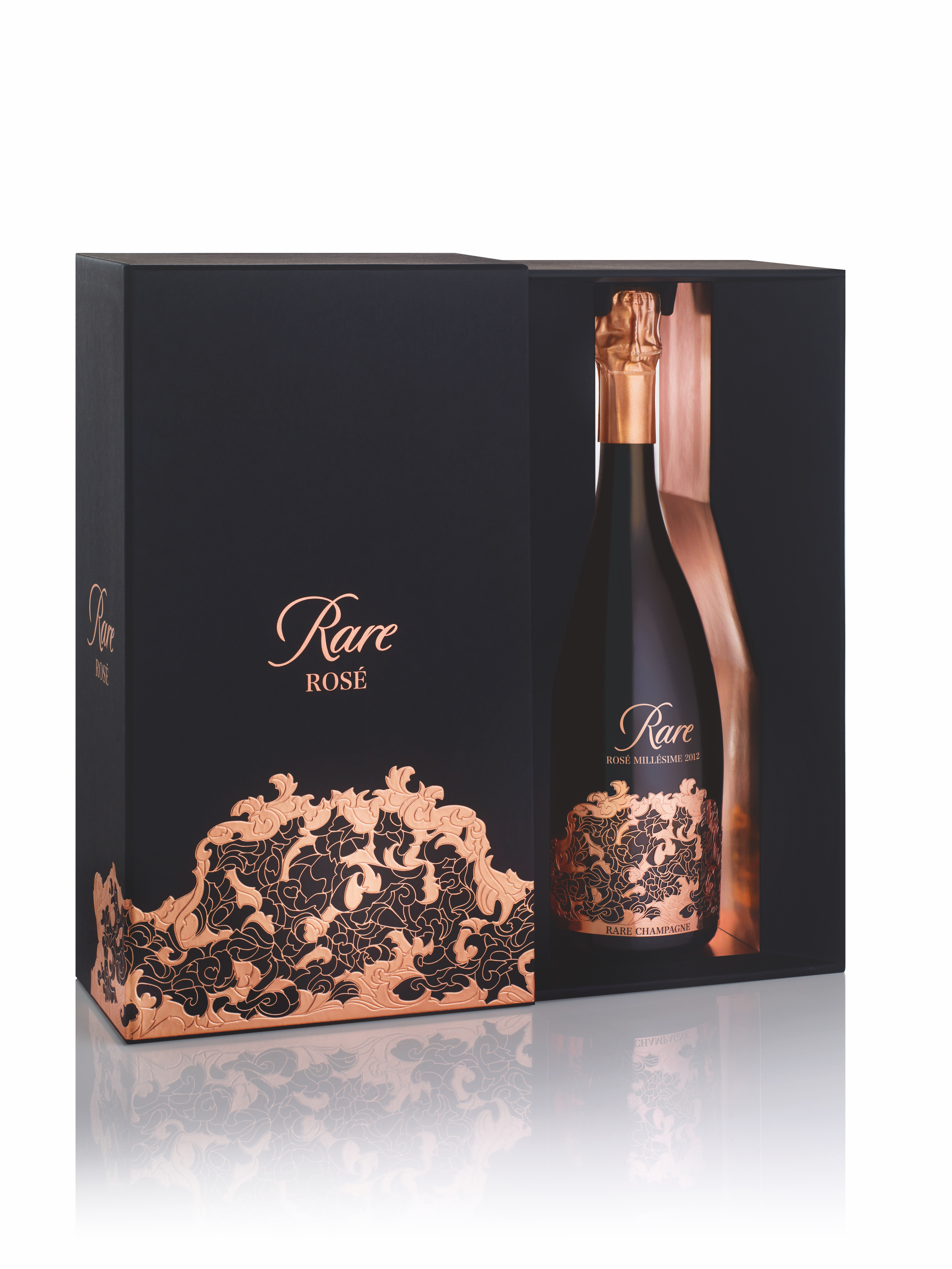 Sampanie Rose Rare 2014 0.75l + Cutie